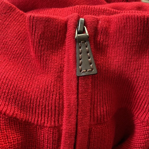 NEW Nautica Quarter-zip Sweater Men's Size Medium - Picture 2 of 5